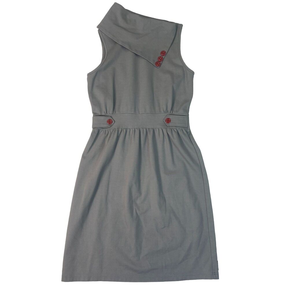 Matilda Jane Clothing Secret Fields Gray Beeches Dress, Women's M